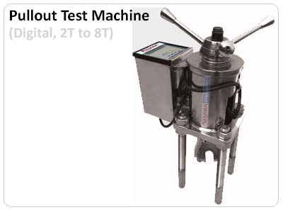Pujara Engineers Product - Pullout Test Machine